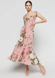 Reformation Nadira Dress Rose‎ Garden NWT