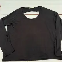 Rag & Bone Black Cut Out Sweater