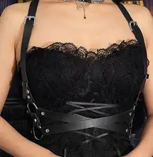 Goth Gothic Punk Grunge Alternative Bondage Harness