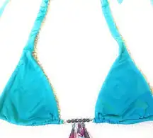 Beach Bunny Bikini Top With‎ Beads