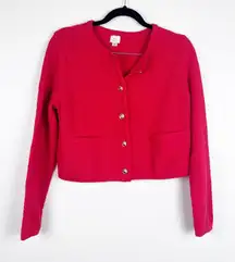A New Day Women's Cardigan Red Sz M