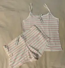 Limited Edition PINK by Frankies Bikinis Brooklyn cotton SET