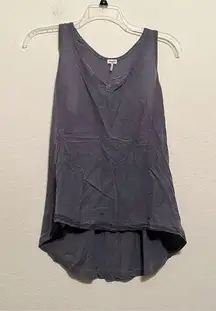 Splendid, gray silk blend, Supima cotton, tank top size large ￼