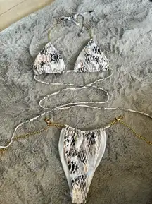 Cheetah Print Bikini