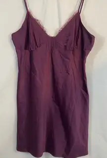 Alfani intimates plum sexy nightgown size large