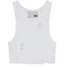 NWT COME ON  Hell Tank Top White Size Medium