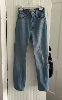 Ankle Straight Jeans