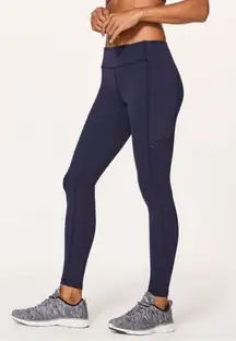 Lululemon Speed Up Tight Full-On Luxtreme 28" In Midnight Navy Size 4