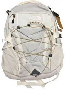 The North Face Unisex Borealis Laptop Backpack Gardenia White New w/tag