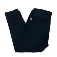 3/$30 Fabletics | Solid Black Power Form Cropped Leggings