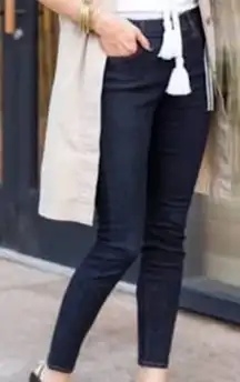 Baldwin dark wash tapered leg small business size 30 jeans