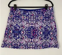 Tranquility By Colorado Clothing Women's Skort A Line Print Size Large