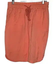 Loft Elastic Waist‎ Drawstring Skirt