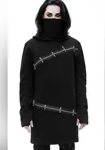 Unisex Killstar Cedar Goth Hoodie, Sz M