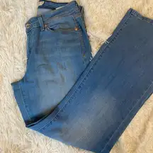 Levi’s 529 boot cut curvy light wash jeans