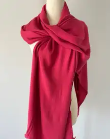 Nordstrom rack berry color scarf shawl