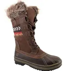Northside Bishop Tan Nordic Winter Boots Size 9