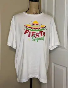 Mexican Fiesta Squad Shirt.  Size Large