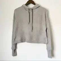 Z SUPPLY Kacey Feather Hoodie Sweater Gray XS