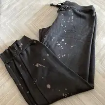 T2Love Women’s Grey with Bleach Spot Joggers