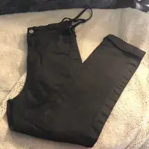 NWT Tie ‘Em Up Boyfriend Jeans—Black, size 3