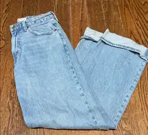 Abercrombie & Fitch  90’s Relaxed Jean High Rise Curve Love 28 / 6