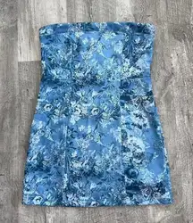 Strapless Mini Dress