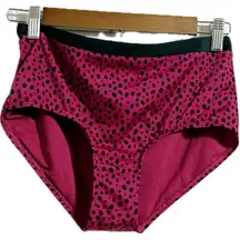 All in Motion Pink and Black Leopard Print Bikini