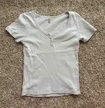Brandy Melville Top Light Blue