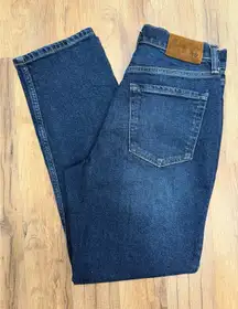 Banana Republic Washwell‎ Women's Jeans 27 Button Fly Straight Leg Denim