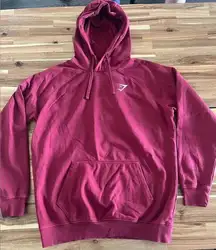 Red Gymshark Sweatshirt Size M