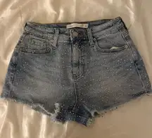 Sparkly Jean Shorts 