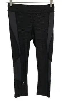 Under Armour Heat Gear mesh compression cropped leggings S