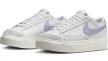 Nike Blazer White and‎ Purple Sneakers Size 11 Very Gently Used