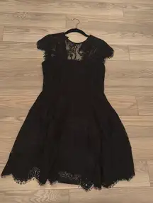 Black Lace Dress 