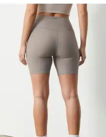 YPB by Abercrombie & Fitch 7” Bike Shorts Athletic Sand Size XSmall Sand color