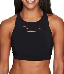 Alo Yoga NWT Ripped Warrior Sports Bra Size XS Black