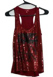 Bongo, women’s size small, sequin tank top ￼