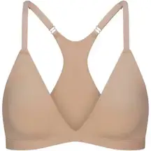 Skims Fits Everybody Racerback Triangle Plunge Bralette NEW W TAGS Size Small