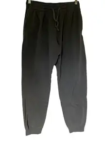 H&M gray regular fit sweatpants pockets women's size S causal athleisure trouser