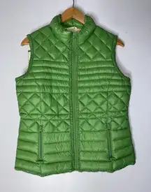 Bernardo Petite Medium Green Puffer‎ Vest