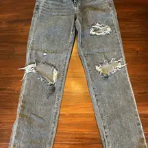 PacSun Mom Jeans in black (size 25)