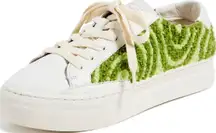 Women’s Ibiza Platform Psychedelic Green Sneakers