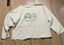 Lonely ghost different ways to say I love you sweatshirt large