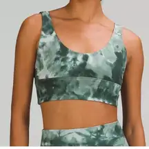 Lululemon Align Reversible Sports Bra Smoke Spruce Color Size 6