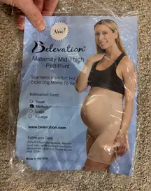 Maternity Mid Thigh Pettipant Medium Shapewear Shorts Spandex Shorts