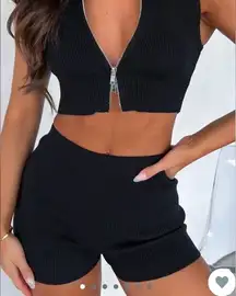 Weekender Knit Set - Black