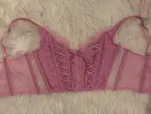 Victoria's Secret  Pink Corset Top