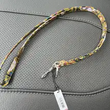Vera Bradley Essential Lanyard Buta Spray Keyring Clip/clasp