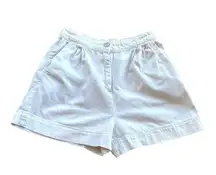 MNG shorts cotton off white/ivory color size XSmall EUC